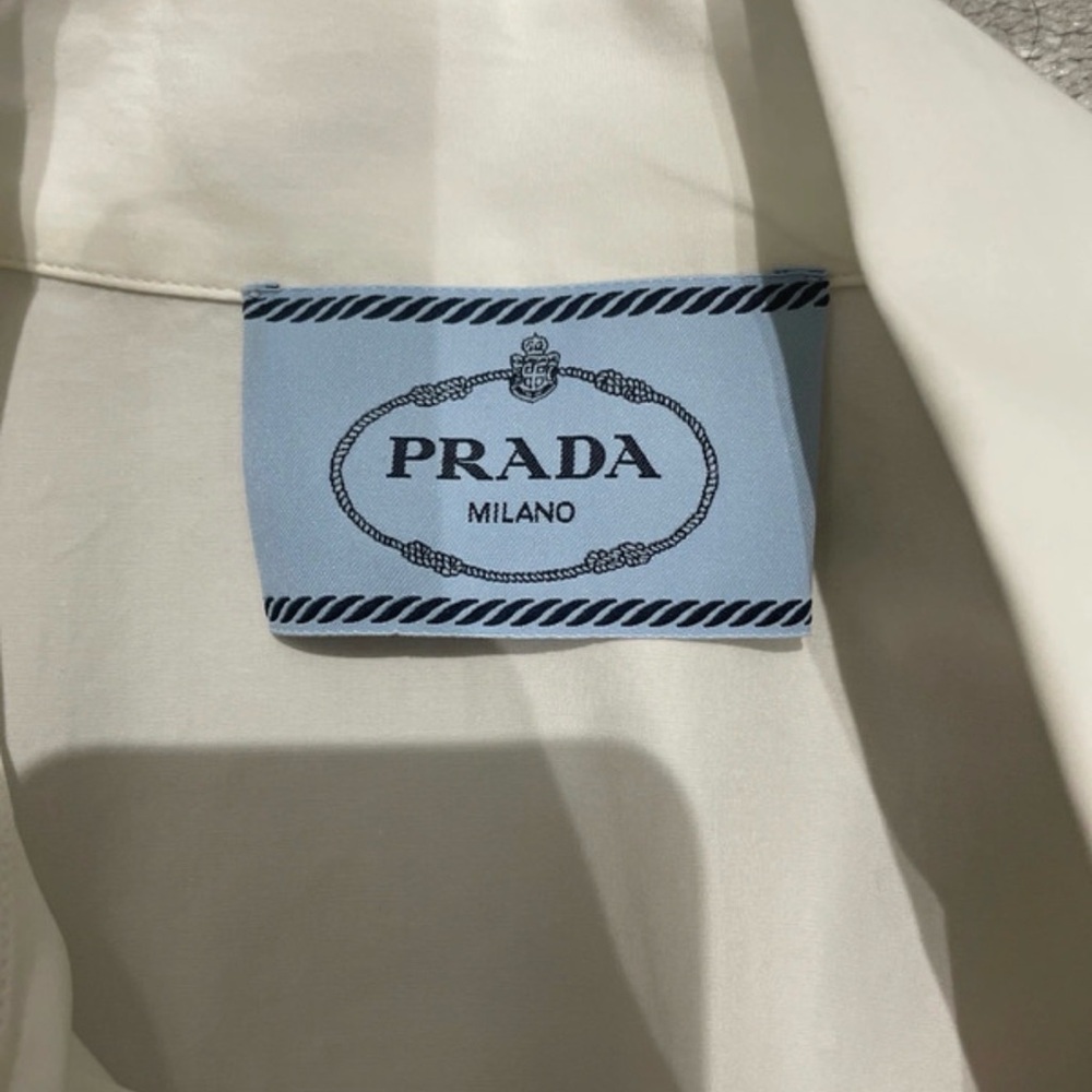 Prada two-tone panelled shirtdress - Picture 6 of 6